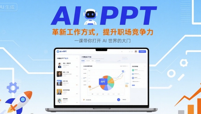 AI+PPT：革新工作方式，提升职场竞争力，一课带你打开 AI 世界的大门-创薯资源