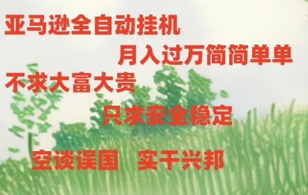 亚马逊全自动浏览挂机，，收益稳定且前景广阔-创薯资源