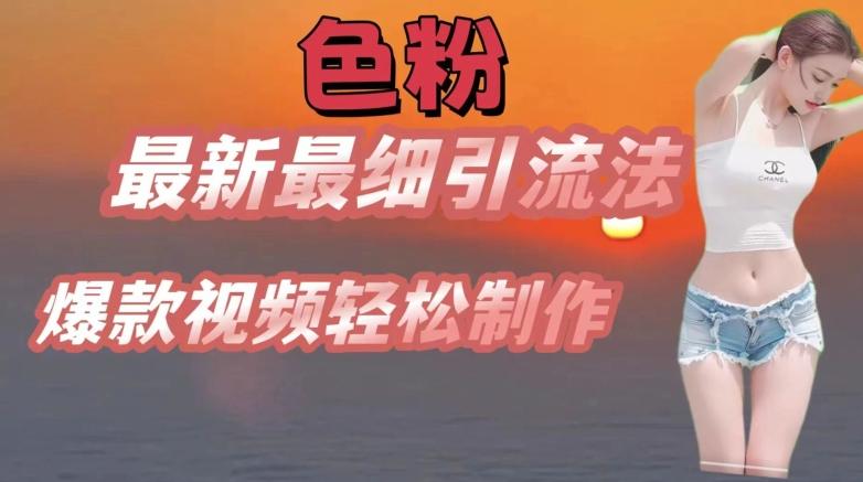 se粉最新最细引流法，七天螺旋起号法，爆款视频轻松制作【揭秘】-创薯资源