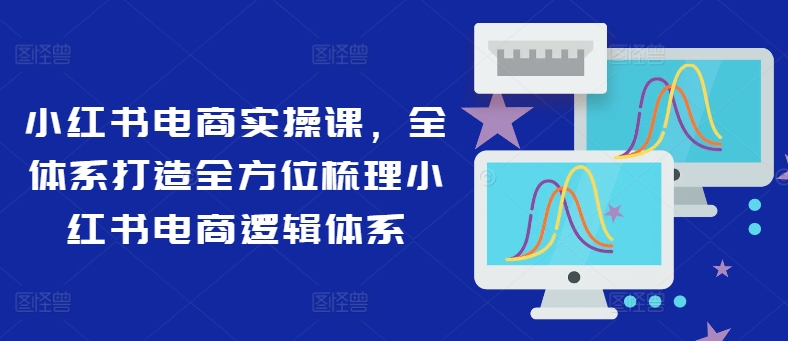 小红书电商实操课，全体系打造全方位梳理小红书电商逻辑体系-创薯资源