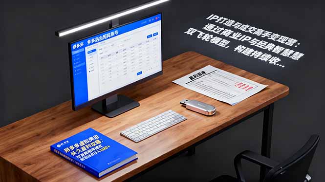 IP打造与成交高手变现营:通过商业IP+经典智慧双飞轮模型 构建持续收钱系统-创薯资源