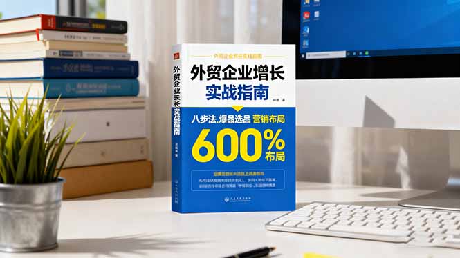 外贸企业增长实战指南，八步法、爆品选品、营销布局，业绩增长300%-创薯资源
