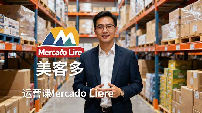 2025美客多Mercado Libre运营课：账号注册/产品上传/促销活动/自发货模式-创薯资源