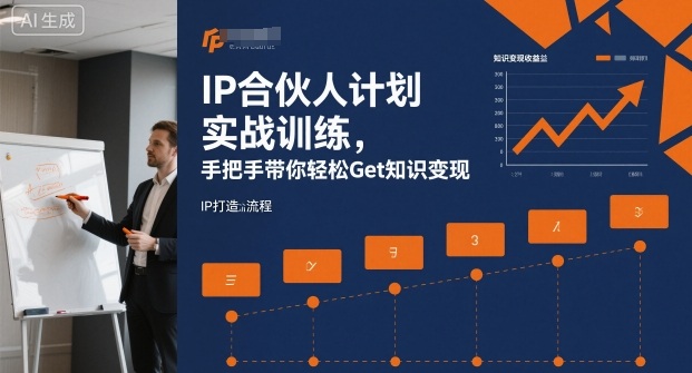 IP合伙人计划实战训练，手把手带你轻松Get知识变现-创薯资源