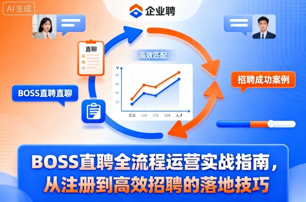 BOSS直聘全流程运营实战指南，从注册到高效招聘的落地技巧-创薯资源
