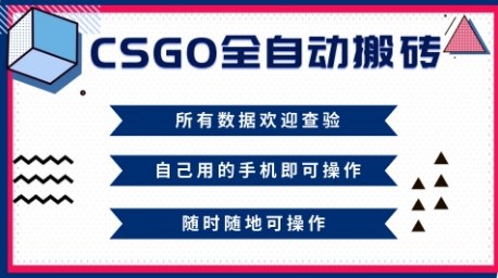 CSGO全自动搬砖,年底钱回家好项目,当天可拿到结果,新手小白轻松月入1W+【揭秘】-创薯资源