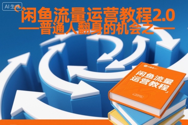 闲鱼流量运营教程2.0——普通人翻身的机会之一-创薯资源