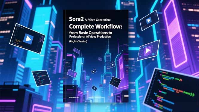 Sora2 AI视频生成的系统教程(英文版-创薯资源