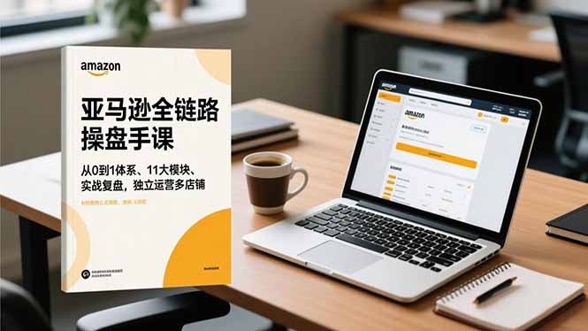 亚马逊全链路操盘手课,从0到1体系、11大模块、实战复盘,独立运营多店铺-创薯资源