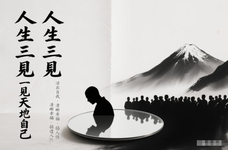 人生三见一见天地见众生见自己,活出自我拥有清晰幸福人生,搞透人性-创薯资源
