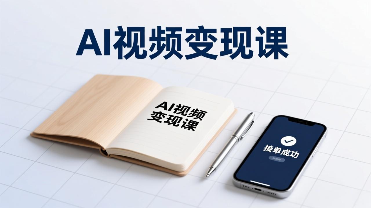 AI视频变现课，学完即可创作短片、接商单，实现副业增收，单项目报价可达千元-创薯资源