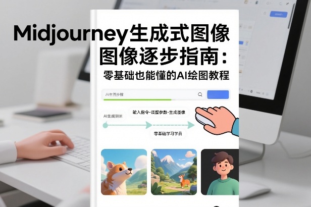 Midjourney生成式图像逐步指南：零基础也能懂的AI绘图教程-创薯资源