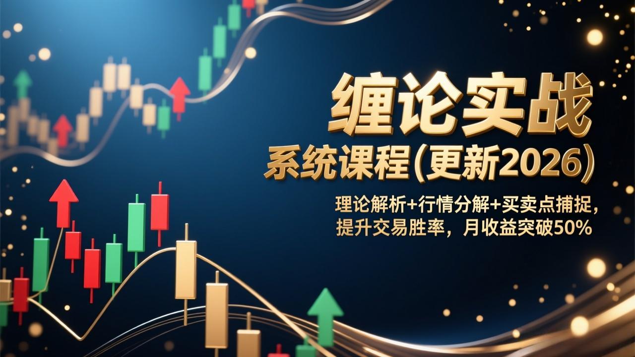 缠论实战系统课程(更新2026-创薯资源