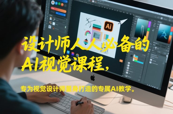 设计师人人必备的AI视觉课程，专为视觉设计师量身打造的专属AI教学-创薯资源