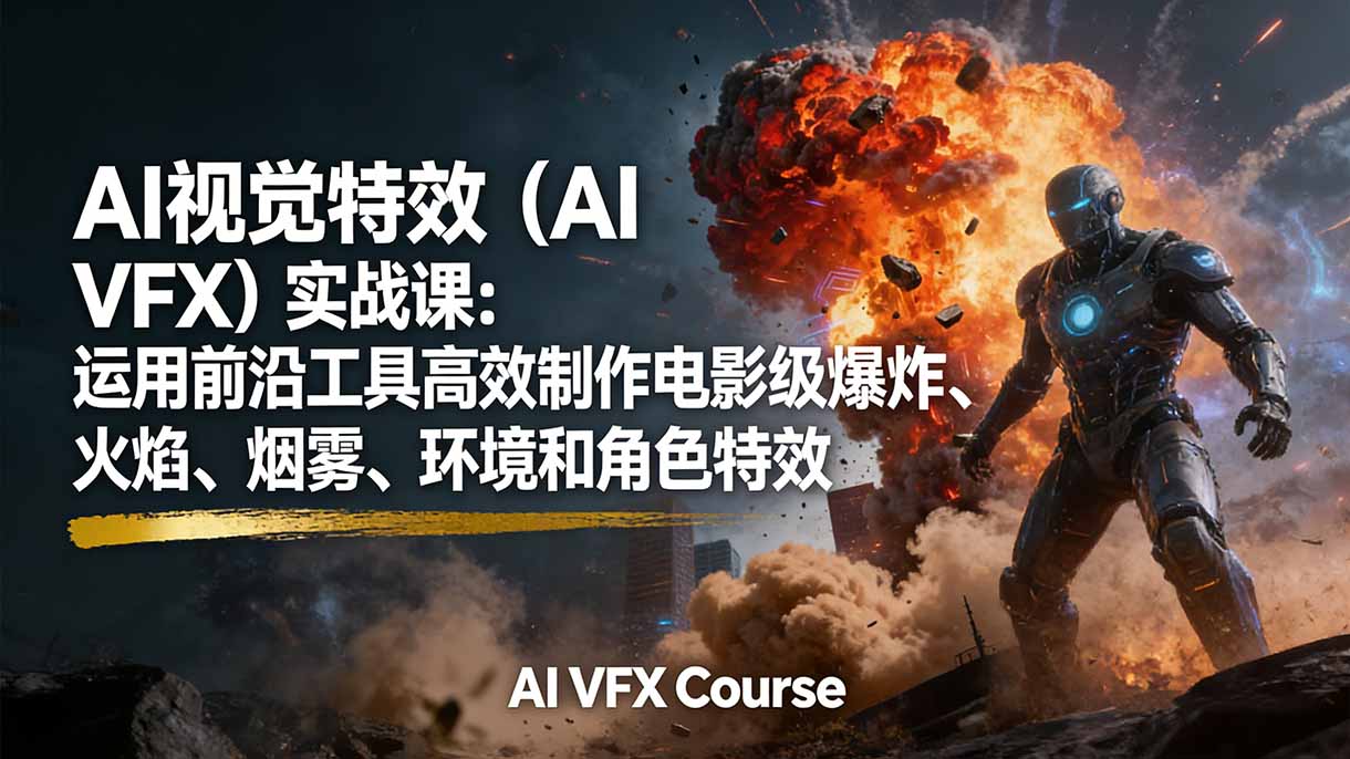 AI视觉特效(AI VFX-创薯资源