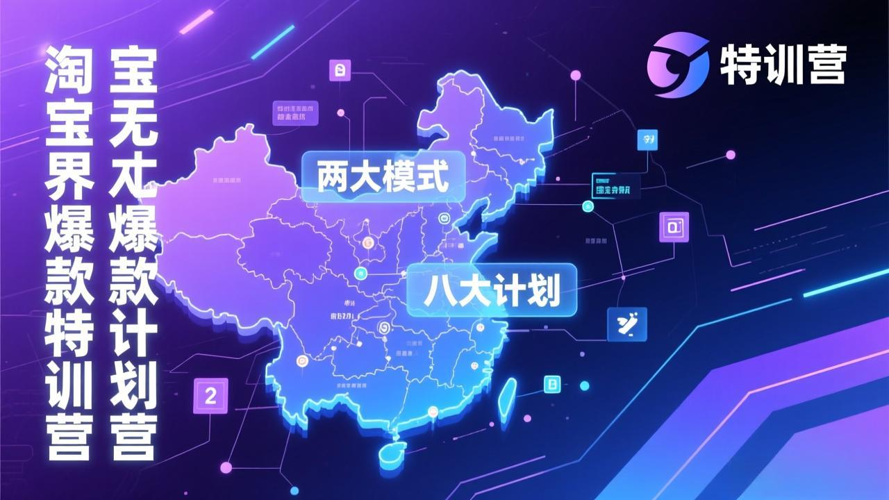 淘宝无界爆款训练营：2026年1月杭州线下高端集训课，3天构建两大模式八大计划体系-创薯资源