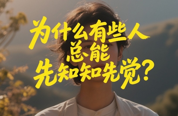 付费文章：为什么有些人总能先知先觉？-创薯资源