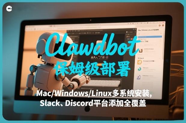 Clawdbot保姆级部署，从入门介绍、Mac/Windows/Linux多系统安装，到Slack、Discord平台添加全覆盖-创薯资源