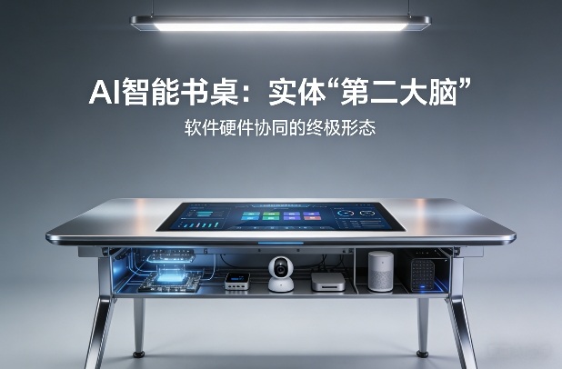 AI智能书桌搭建，构建你的实体“第二大脑”，软件硬件协同的终极形态-创薯资源
