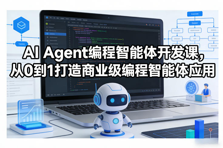 AI Agent编程智能体开发课，从0到1打造商业级编程智能体应用-创薯资源