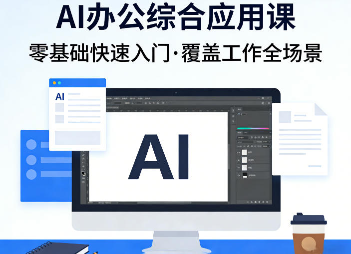 AI办公综合应用课,零基础快速入门,覆盖了工作中各种应用场景-创薯资源