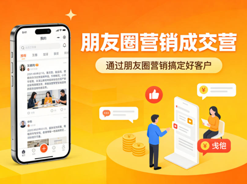 朋友圈营销成交营，通过朋友圈营销来搞定好客户-创薯资源