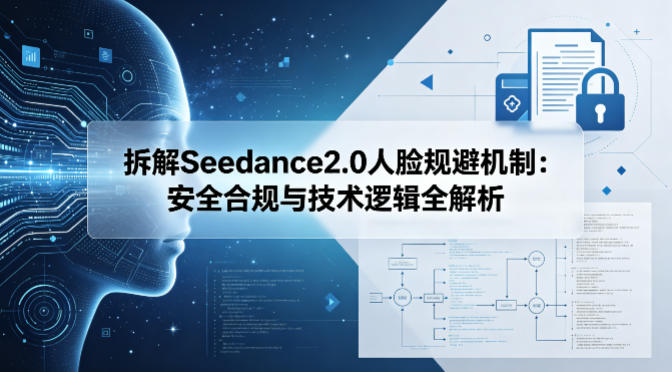 拆解Seedance2.0人脸规避机制：安全合规与技术逻辑全解析-创薯资源