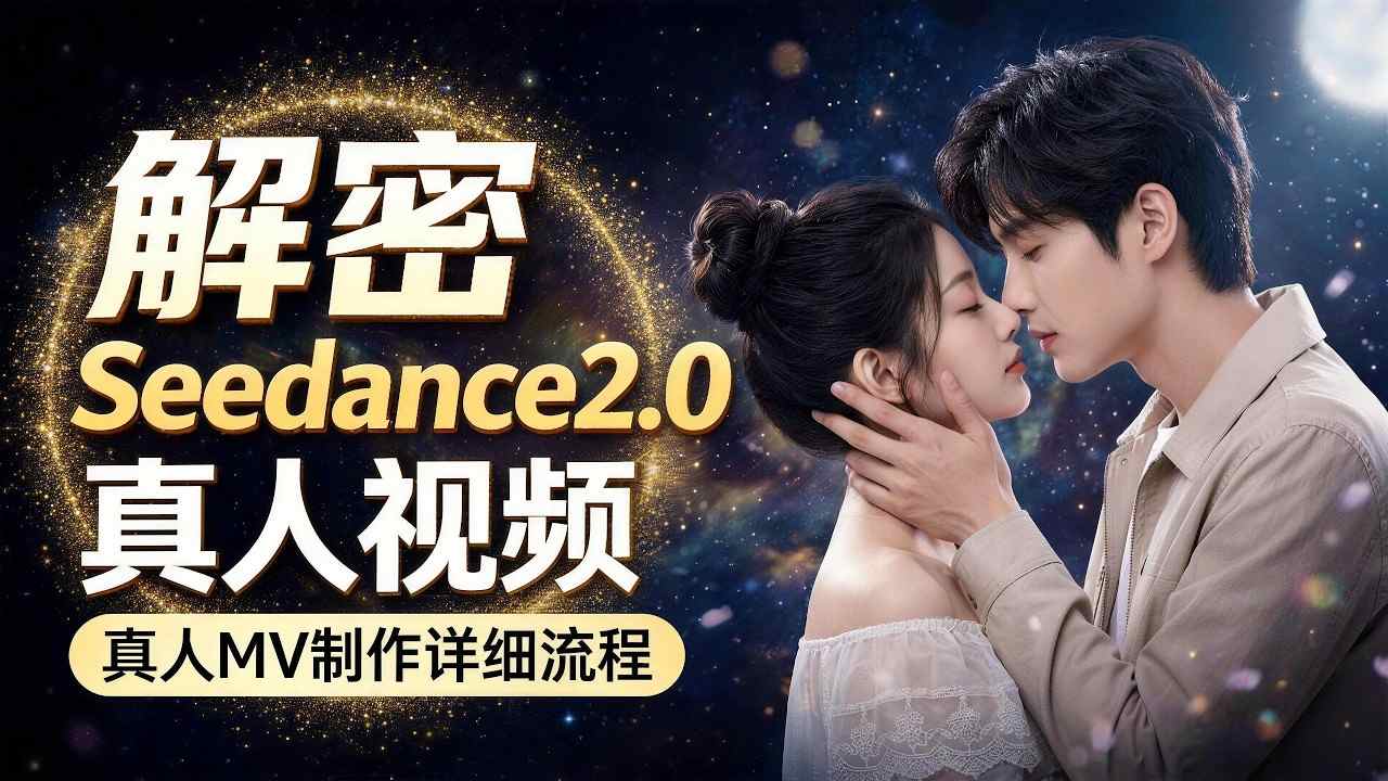 Seedance 2.0解密教程：零基础制作真人MV全流程-创薯资源