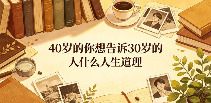 公众号付费文章：40岁的你想告诉30岁的人什么人生道理？-创薯资源