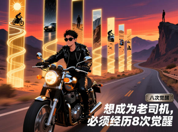 付费文章：想成为老司机，必须经历8次觉醒-创薯资源