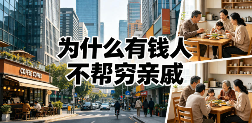 付费文章：为什么有钱人不帮穷亲戚？-创薯资源
