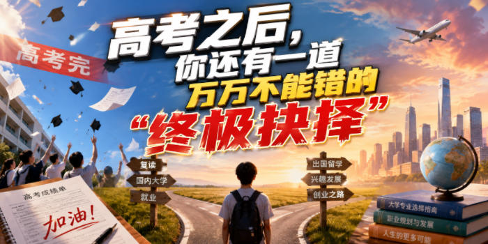 付费文章：高考之后，你还有一道万万不能错的“终极抉择”-创薯资源