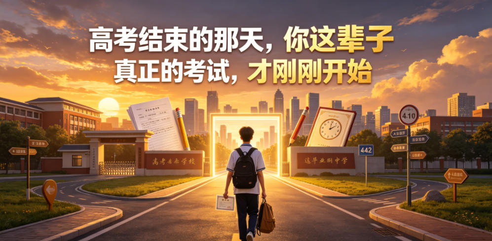 付费文章：高考结束的那天，你这辈子真正的考试，才刚刚开始-创薯资源