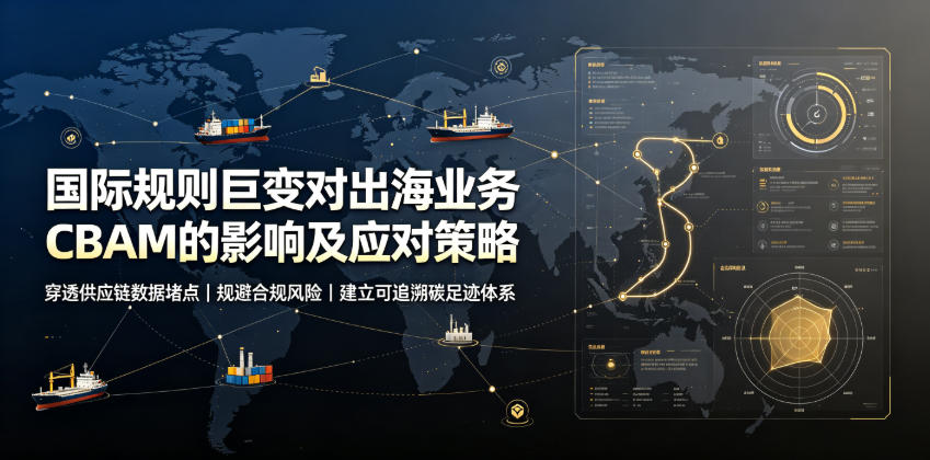 国际规则巨变对出海业务CBAM的影响及应对策略，帮助企业穿透供应链数据堵点，规避合规风险-创薯资源