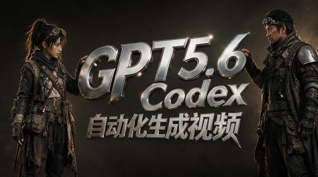 GPT5.6+Codex自动化生成视频全流程实战，从提示词设计、角色设定、封面海报，到视频生成思路与自动化工作流-创薯资源