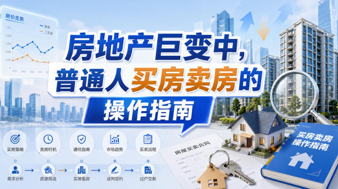 付费文章：房地产巨变中，普通人买房卖房的操作指南【上篇+下篇】-创薯资源