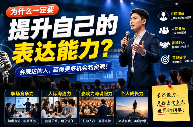 付费文章：为什么一定要提升自己的表达能力？-创薯资源