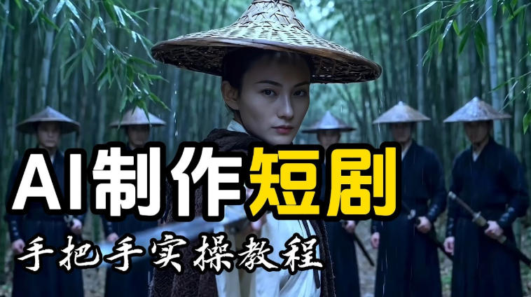 【保姆级手把手教程】AI短剧制作完整流程教学，从小白零基础到成片大神-创薯资源