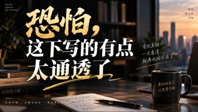灏泽叔最新付费文章：恐怕，这下写的有点太通透了-创薯资源