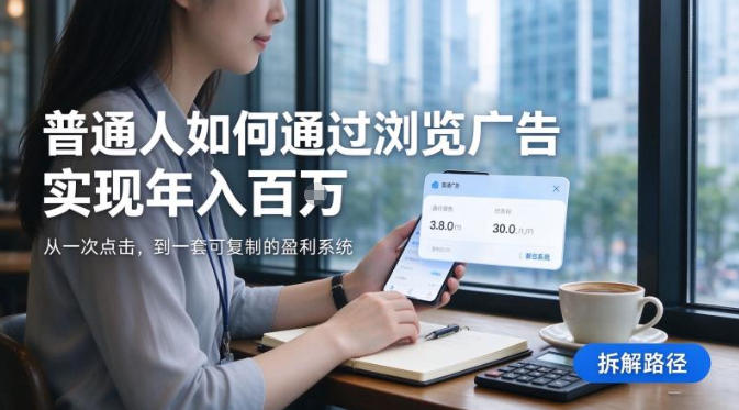 2026最新技术，24小时全自动浏览广告，全网独家项目，单台设备日入200+新手小白可快速上手，支持实地学习实地考察【揭秘】-创薯资源