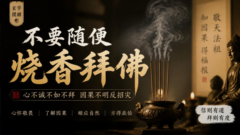 某公众号付费文章：玄学提醒：不要随便烧香拜佛-创薯资源