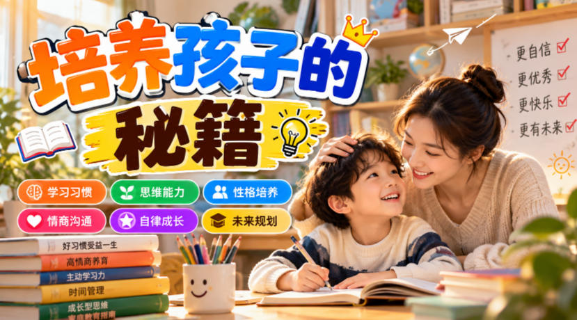 某公众号付费文章：培养孩子的秘籍-创薯资源