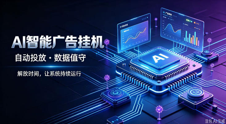 AI智能广告挂G｜全自动广告任务运营项目拆解，解放时间解放双手，让系统持续运行【揭秘】-创薯资源