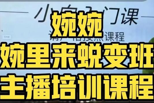 婉婉·婉里来蜕变班（主播课）全方位理解底层逻辑并灵活运用-创薯资源