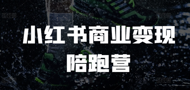 小红书商业变现陪跑营，小红书电商教程-创薯资源
