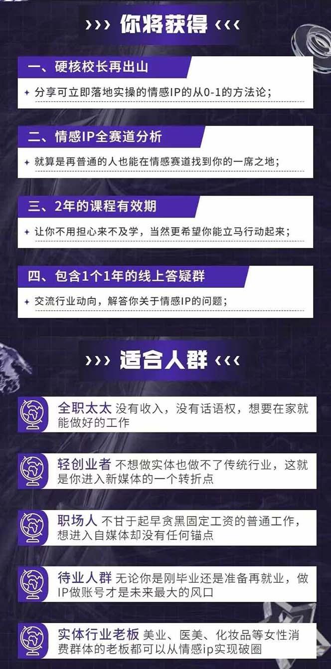 图片[1]-情感直播IP短视频全通大课，普通人的IP之路从情感赛道开始(18节-创薯资源