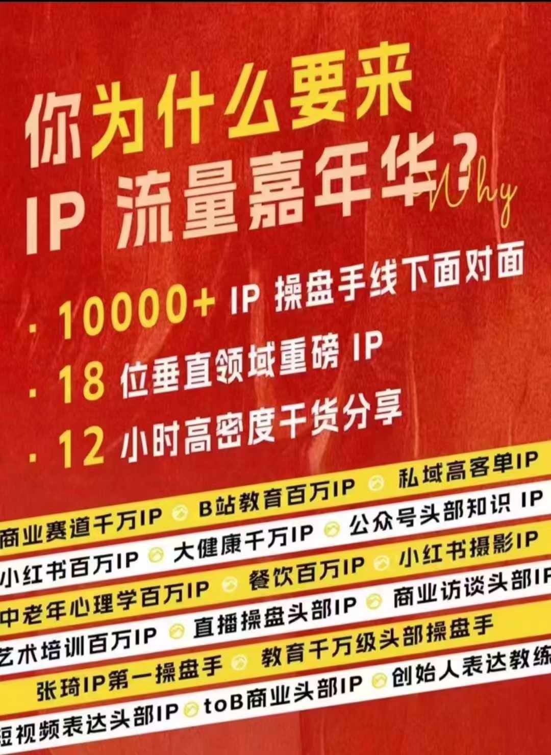 群响IP流量嘉年华，​现场视频+IP江湖2024典藏版PPT-创薯资源