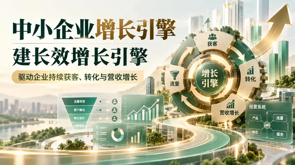 中小企业增长引擎，建长效增长引擎，驱动企业持续获客、转化与营收增长-创薯资源