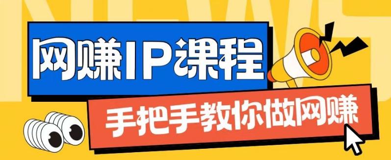 ip合伙人打造1.0，从0到1教你做网创，实现月入过万【揭秘】-创薯资源