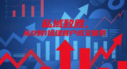 私域致胜，从0到1搭建客户成交体系-创薯资源